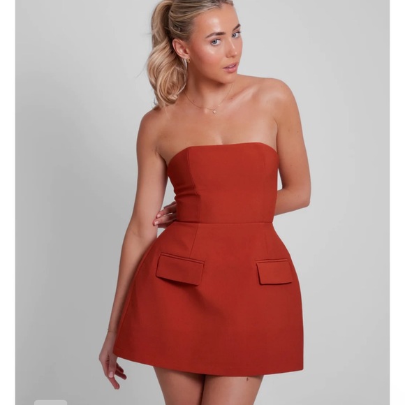 Oddmuse strapless dress xxl - Picture 4 of 5